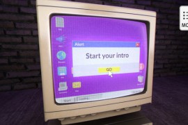 Old Computer Glitch Logo Intro - MOGRT 44495578