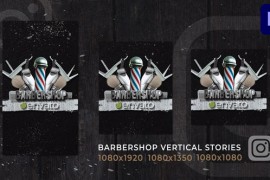 Barbershop Haircut Instagram Vertical Stories Posts 49834562