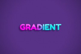 Gradient Typography 47547548