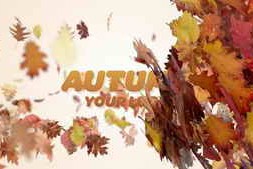 Free Download:Autumn Logo Reveal 59741374
