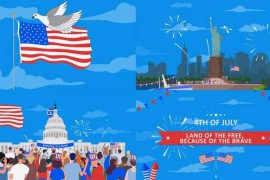 4th Of July Independence Day Intro 45883633