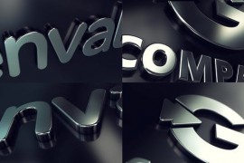 3D Silver Logo 22043391