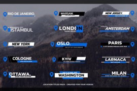 Location Titles V1 | Final Cut Pro X 42209853