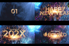 Happy New Year Countdown for DaVinci Resolve 49576665