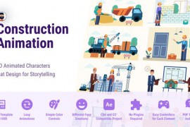 Construction Builders - Animated Flat Characters CS6 47386656
