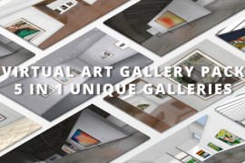 Virtual Art Gallery Pack 32986976
