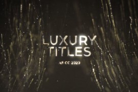 Luxury Glitter Streaks Titles 47539829