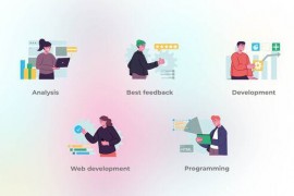 Web development - Flat concept 43437201