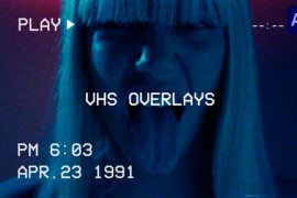 VHS Overlays with Glitch 50460663