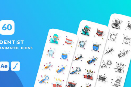 Dentist Animated Icons | After Effects 48744941
