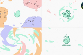 Clouds Characters Logo for DaVinci Resolve 48683877