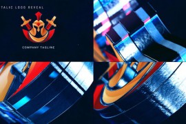 Metallic Logo Reveal/Metall Logo Opener 45937233