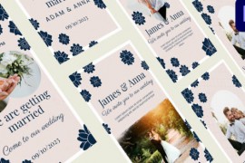 Wedding Invitation Instagram Story MOGRT 44565484