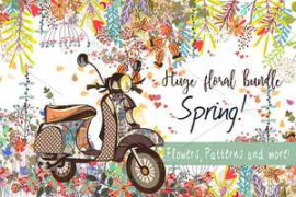 It’s spring! Vector and PNG clipart 2517590