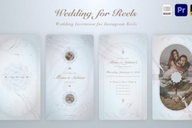 Wedding Invitation for Instagram Reels (MOGRT) 49553264