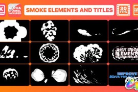 Smoke And Titles | FCPX 26164804