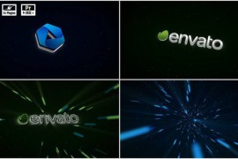 3D Space Logo Animation V.2 50054419