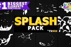 Liquid Splash Elements | FCPX 24292219