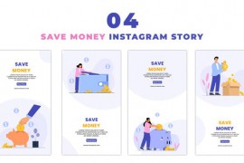 Money Saving Character Instagram Story 47393378