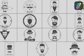 Barbershop Badge Titles for FCPX 44141890
