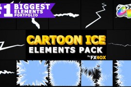 Ice Cracks And Frosty Transitions | FCPX 24266414