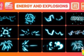 Energy And Explosion Elements | FCPX 24218065