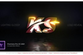 Lighting Glossy Logo Reveal 43794625