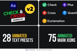 Check & Cross Marks Vol.2 For After Effects 51185169