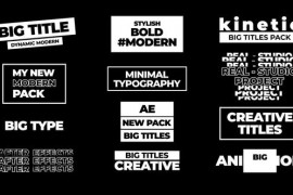 Big Titles | FCPX & Apple Motion 44863549