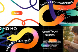 Christmas Slides for DaVinci Resolve 48999631