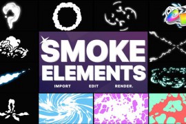 Smoke Elements Pack 06 | FCPX 28790542