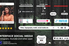 Interface Social Media | Premiere Pro 43132169