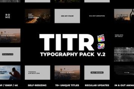 TITR | Dynamic Typography Pack | Final Cut Pro X 31235717