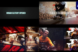 Urban Glitchy Opener for After Effects 47814744