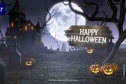 Free Download:Halloween Logo Opener 60420728