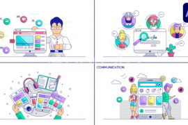 Gadgets Analytics And Smm Explainers for After Effects 50929820