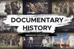 Free Download:Documentary History | Broadcast Template Kit 26486461