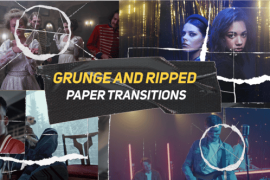 Grunge And Ripped Paper Transitions 56035213