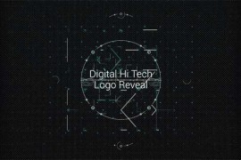 Digital Hi Tech Logo Reveal 11395309