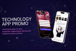 Technology App Promo 41972288