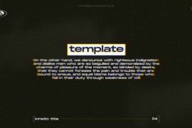 Kinetic Glitch Titles v2 / PR 47519653