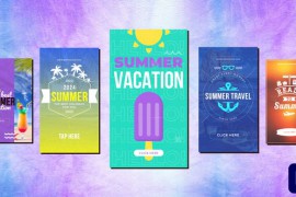 Summer/Beach Tropical Vertical Travel Stories Reels 3 51756484