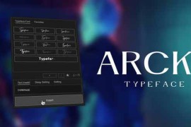 Animated Typeface - Arck 57629842