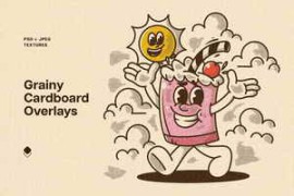 Pixelbuddha – Grainy Cardboard Overlay Textures 5315
