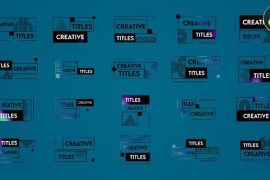Creative Modern Titles for DaVinci Resolve 43040791