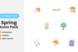 Spring Icon Animated Pack 52153147