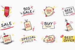 Free Download:Sketch Sale Handwriting 63453195
