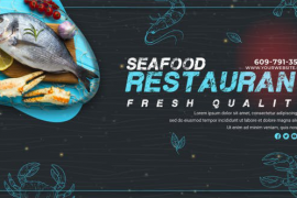 Sea food Restaurant Promo 50193484