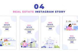 Real Estate Agency Animated Instagram Story Template 47395367