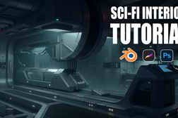 Gumroad – SCI-FI Interior Concept Art Tutorial